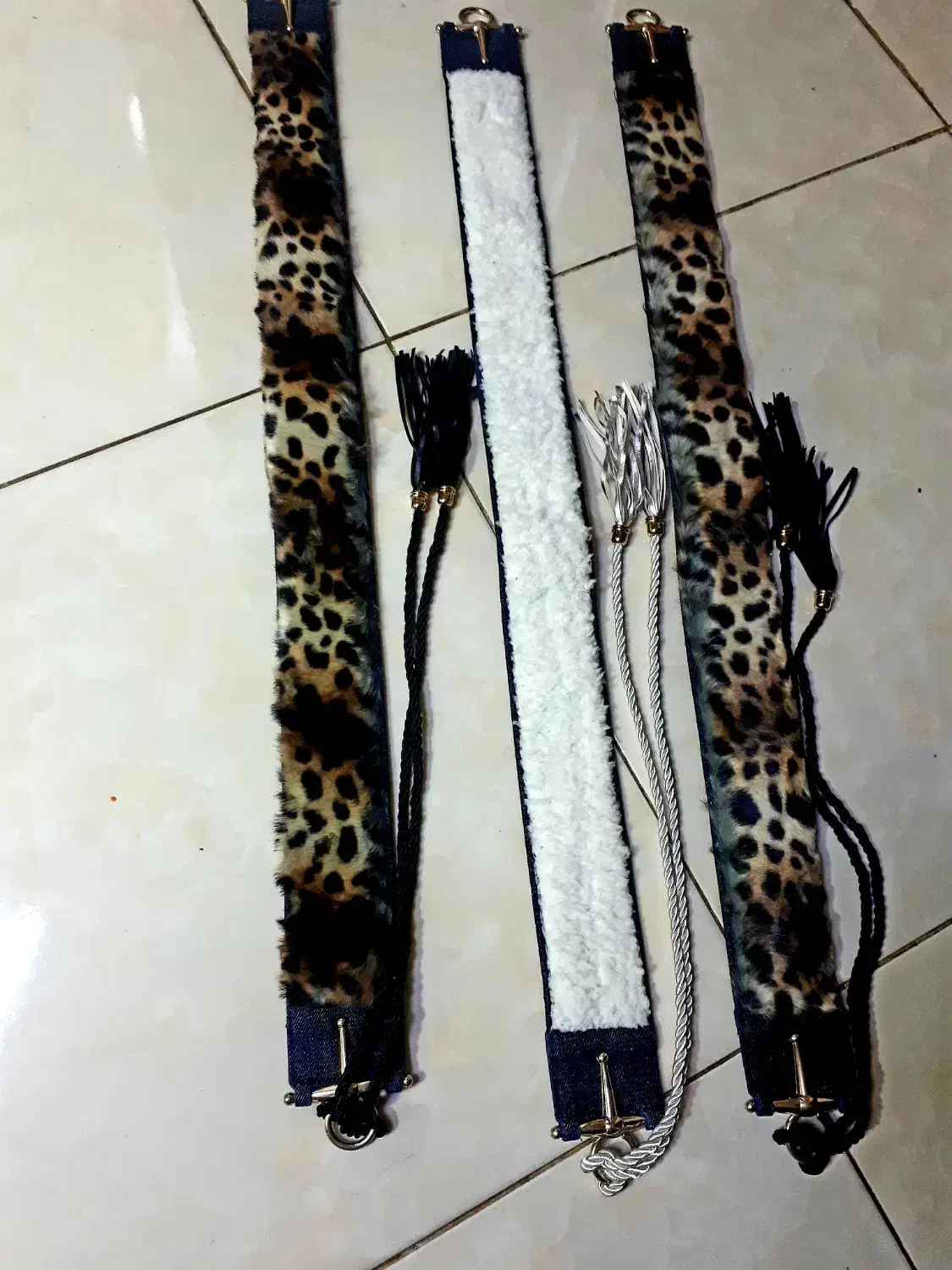 کمربند خز پلنگی ترند سال زنانه|کیف، کفش، کمربند|تهران, کوی نصر مهرآباد|دیوار