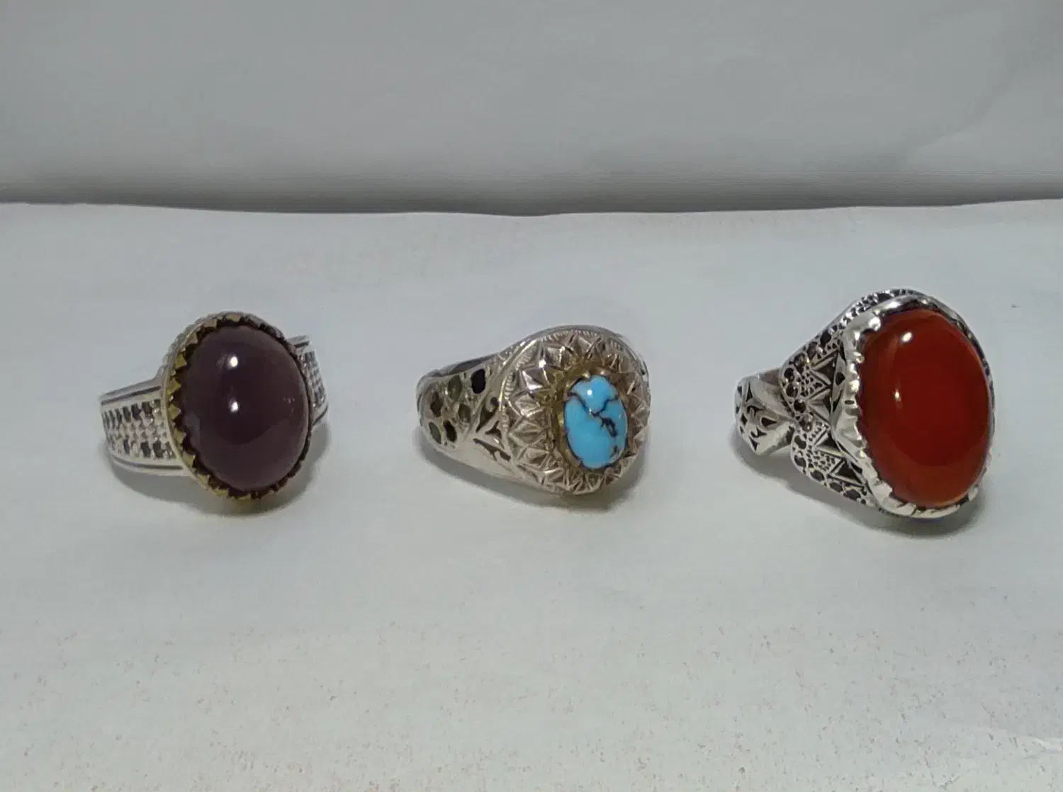 انگشتر مردانه نقره|جواهرات|قزوین, |دیوار