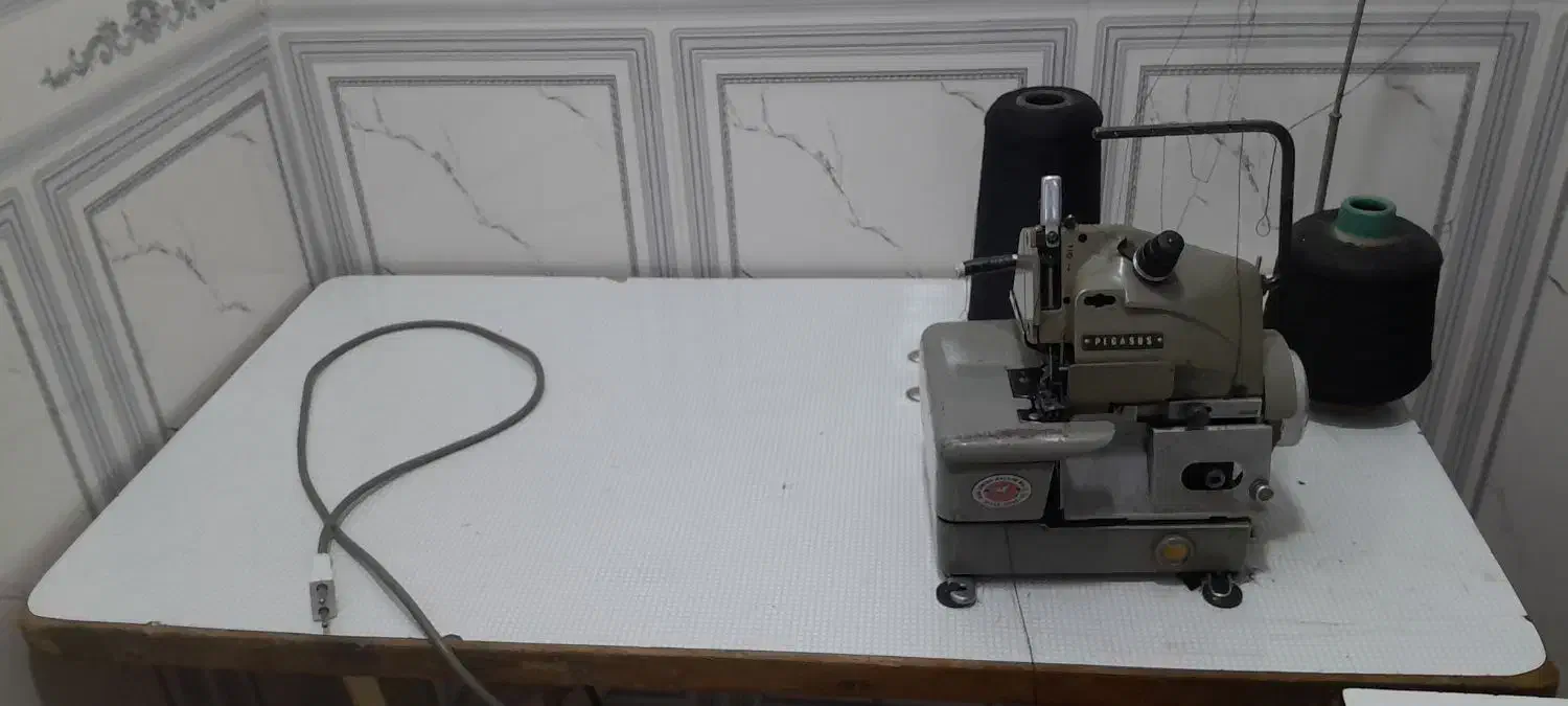 چرخ خیاطی سردوز3نخ دینام بزرگ ژاپنی|چرخ خیاطی و ریسندگی|اهواز, ملاشیه|دیوار