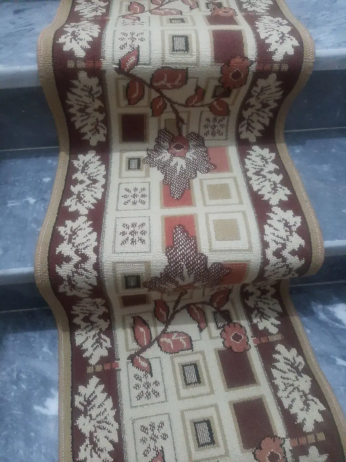 گلیم فرش پله  ۱۰متر|گلیم، جاجیم، گبه|بهارستان, |دیوار