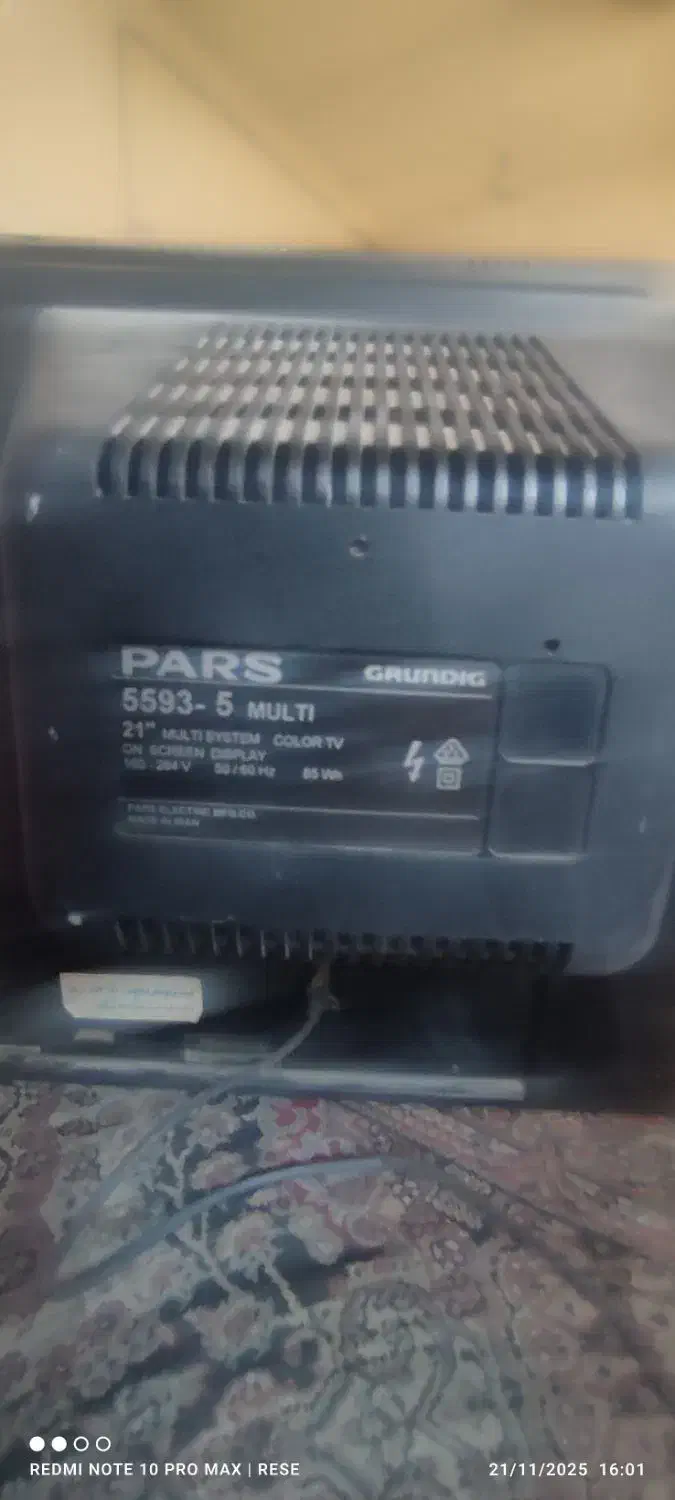 تلوزیون پارس ۲۱ اینچ|تلویزیون و پروژکتور|همدان, |دیوار