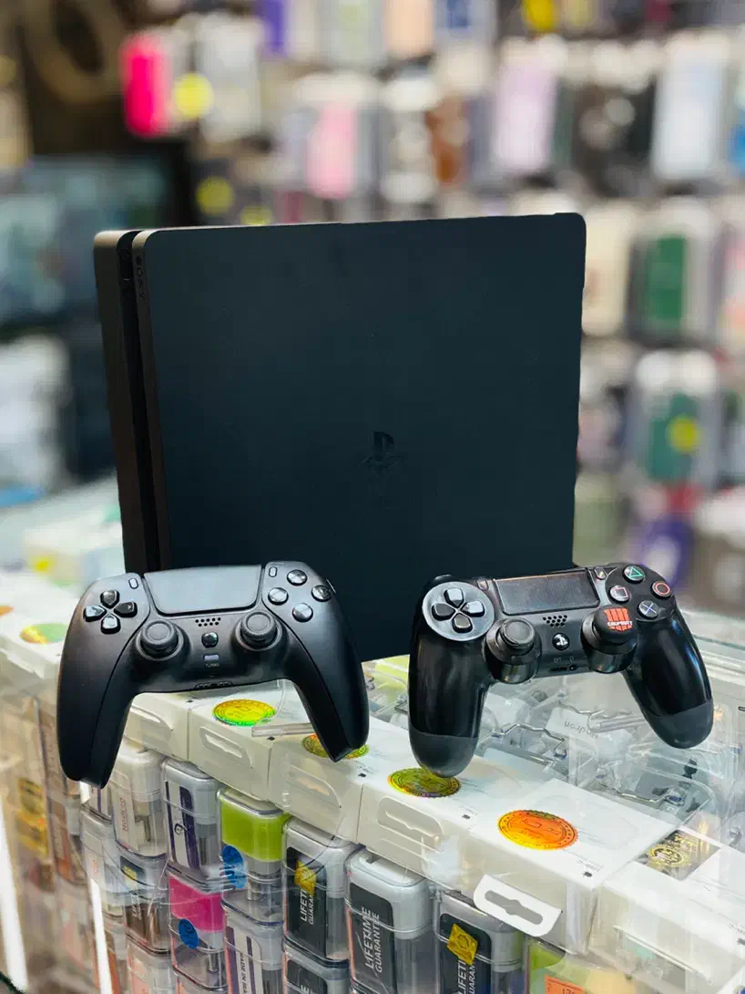 کنسول سونی ps4 slim حافظه یک ترا دو دسته فول بازی|کنسول، بازی ویدئویی و آنلاین|زنجان, |دیوار