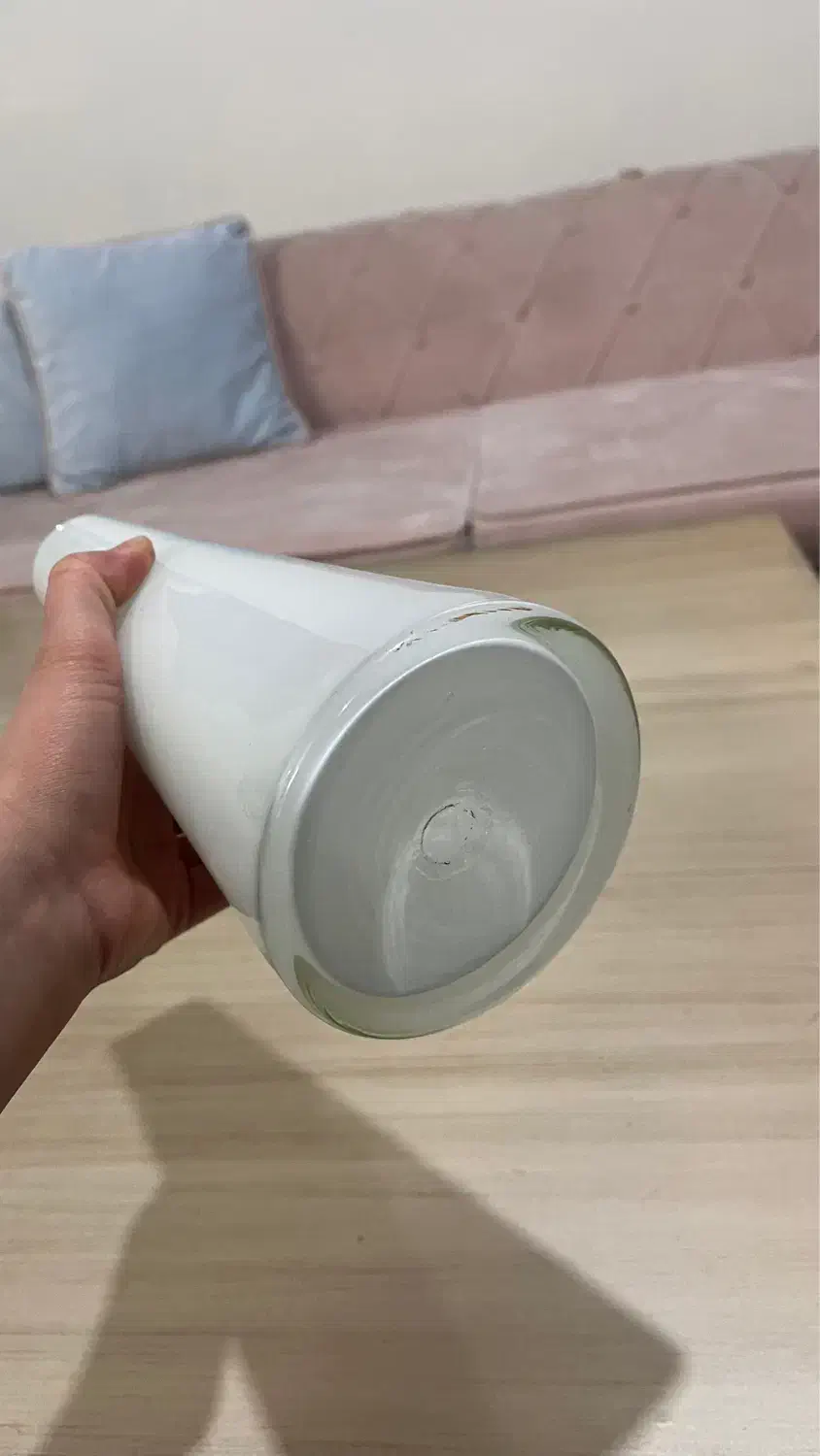 گلدان سرامیکی سفید|صنایع دستی و سایر لوازم تزئینی|کرج, گلشهر|دیوار