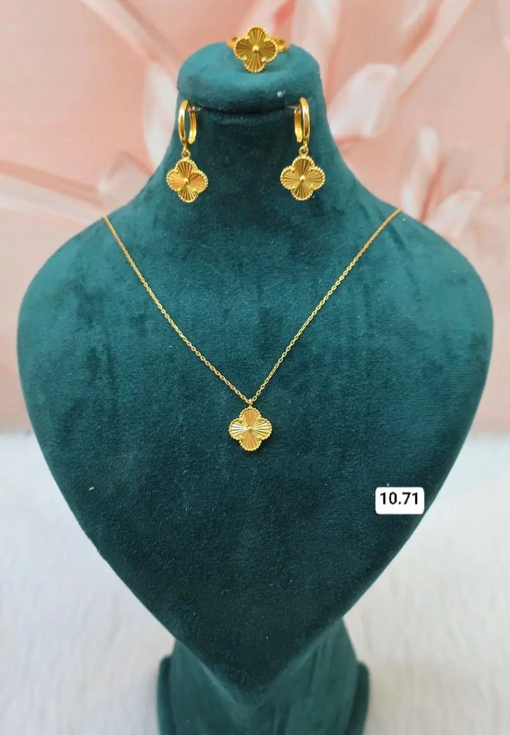 ست نقره ونکلیف آب طلا خورده|جواهرات|تهران, فاطمی|دیوار