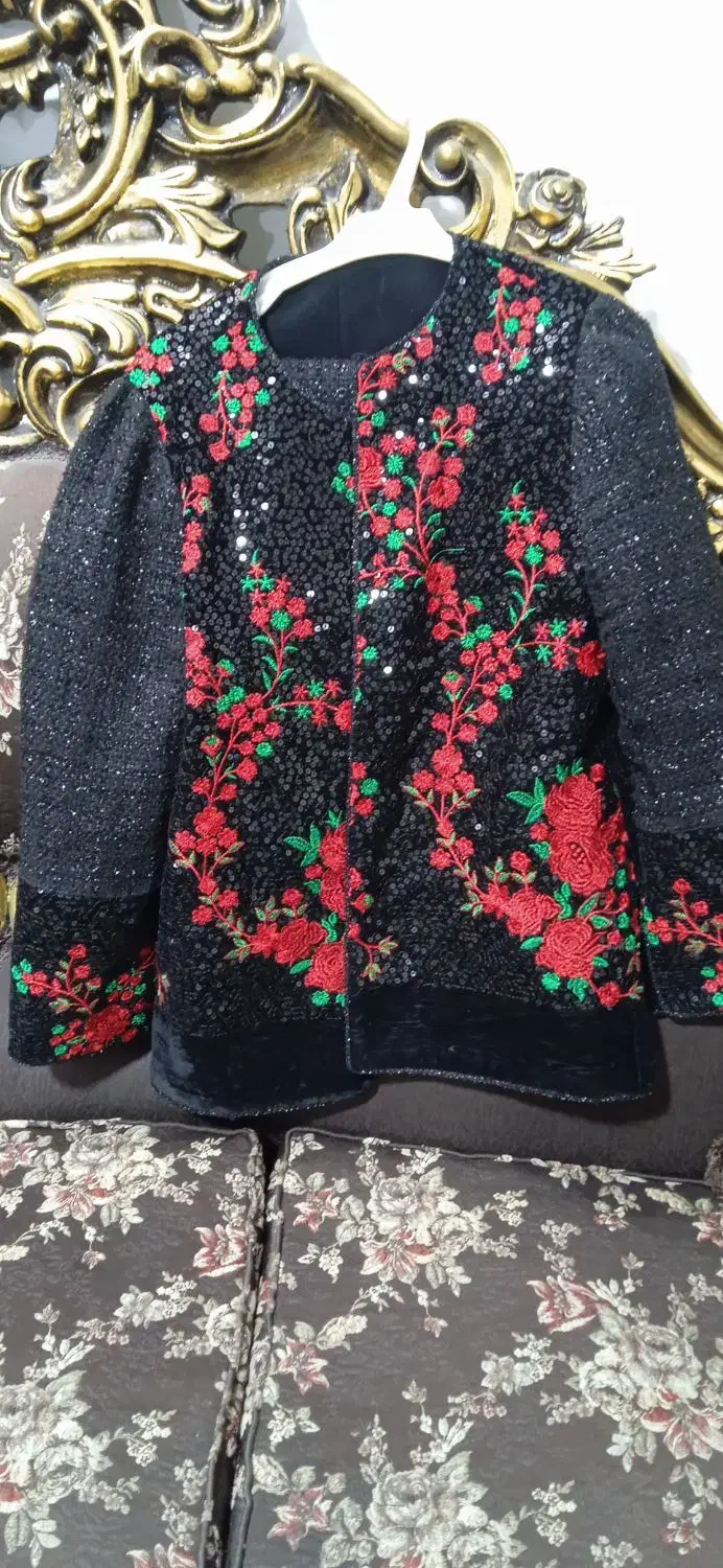 کت شلوار یلدایی مشکی قرمز شاین|لباس|تربتحیدریه, یحیی آباد|دیوار