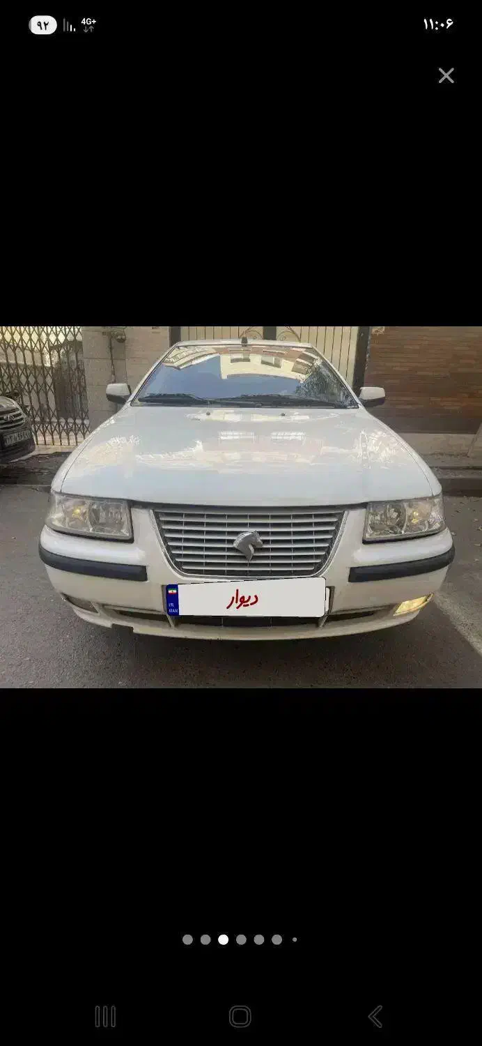 سمند ef7 دوگانه سوز شرکتی آذر۹۹ مخزن بزرگ کلاس ۱۶|خودرو سواری و وانت|تهران, بازار|دیوار