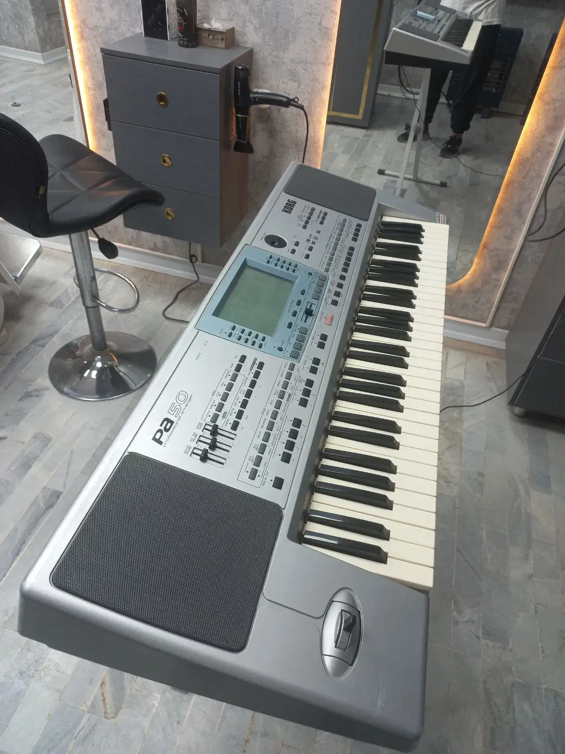 ارگ pa50 تبدیل به pa80|پیانو، کیبورد، آکاردئون|یزد, |دیوار