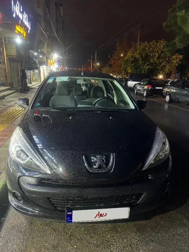 پژو ۲۰۷ مدل ۱۴۰۲ مشکی بدون رنگ|خودرو سواری و وانت|ارومیه, |دیوار