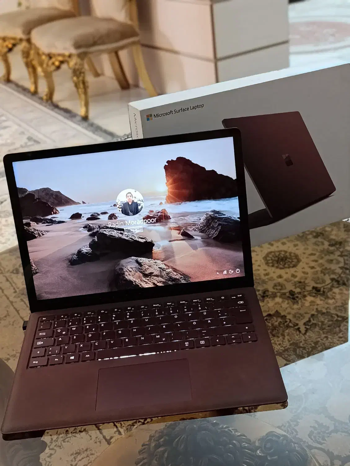 لپتاپ شیک با مانیتور 2k لمسی و شارژر و قوطی اصل|رایانه همراه|ارومیه, |دیوار