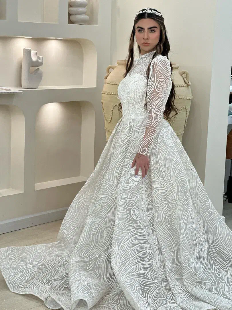 لباس عروس پوشیده ۴۰،۴۲|لباس|تهران, ولنجک|دیوار