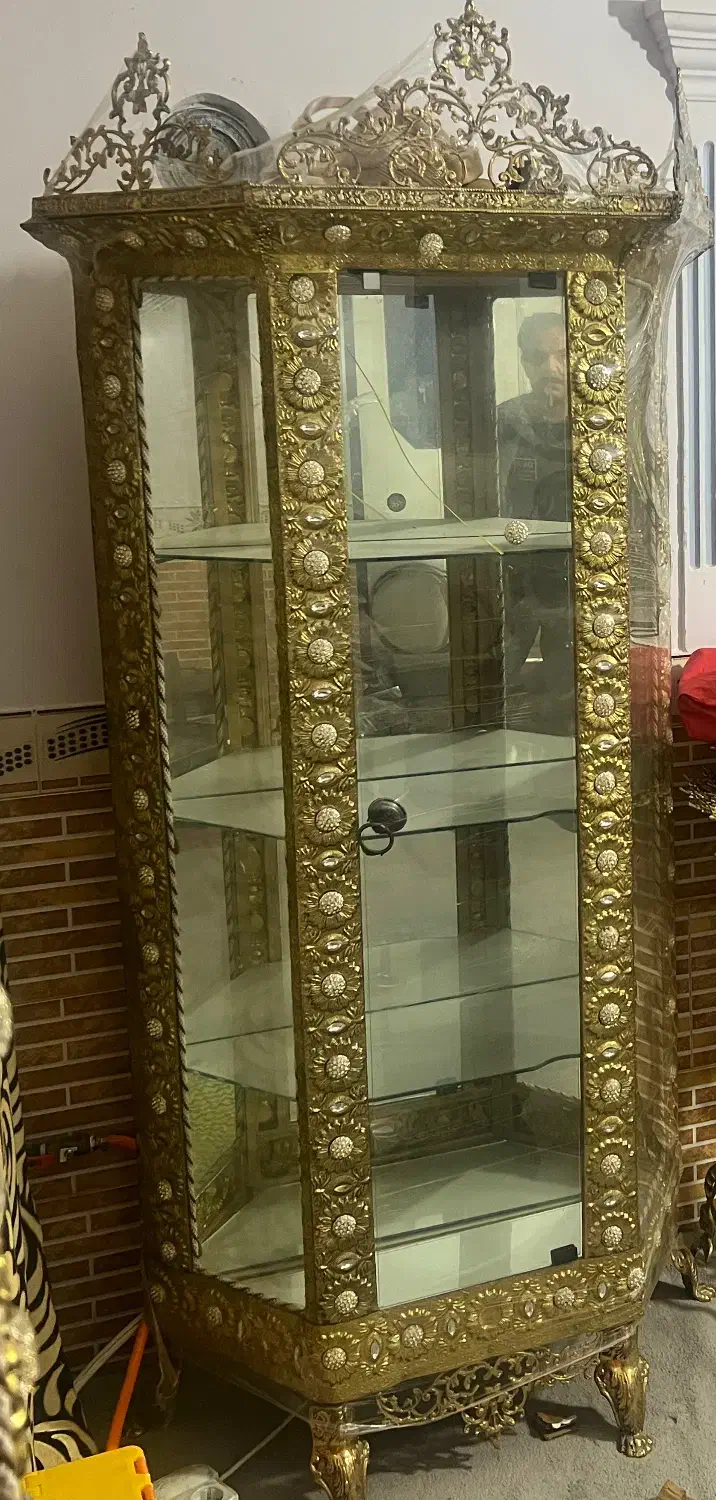 دکوروساعت برنج|بوفه، ویترین، کنسول|رامند, |دیوار