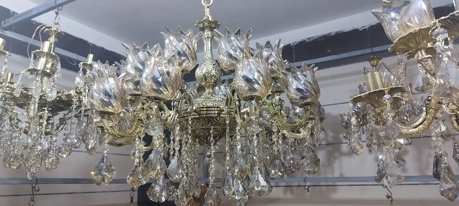 لوستر ستون امپراتوری|لوستر و چراغ آویز|بروجرد, |دیوار