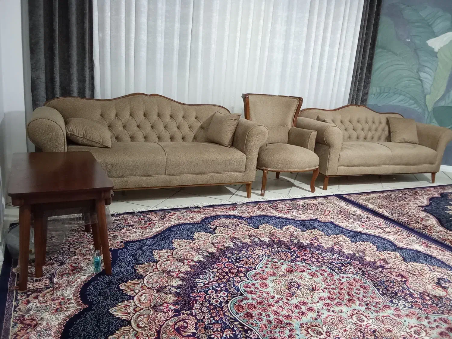 مبل ۸ نفره ۵۰ تومان|مبلمان خانگی و میز عسلی|مشهد, کوه سنگی|دیوار