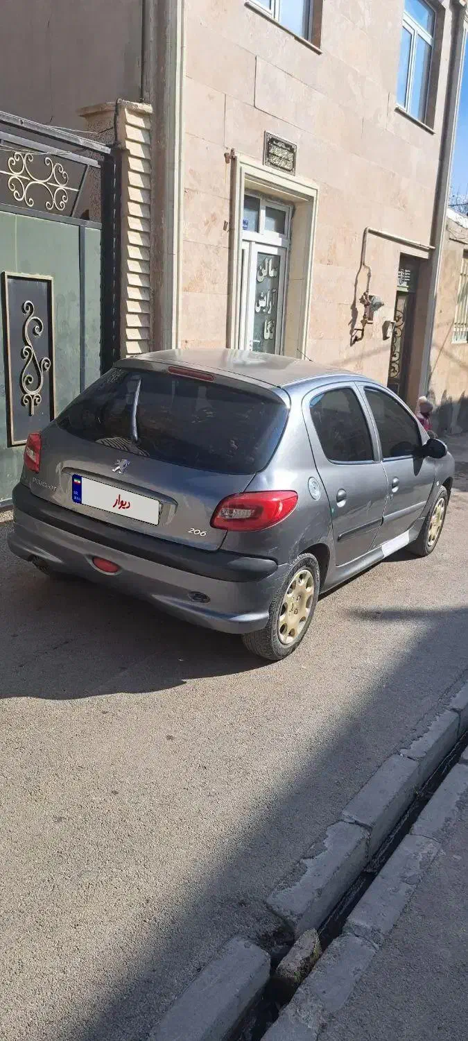 فروش خودرو ۲۰۶|خودرو سواری و وانت|قیدار, |دیوار