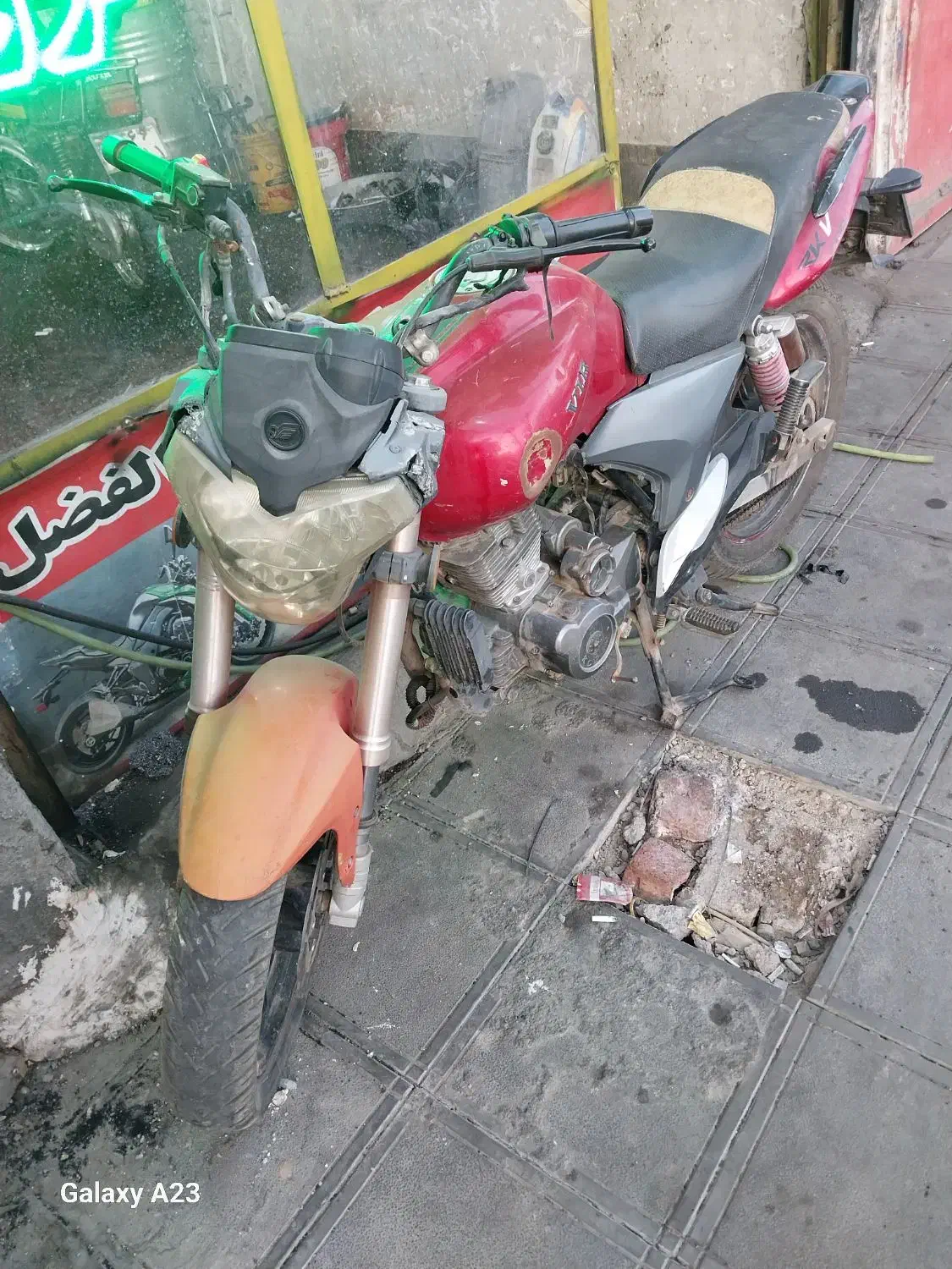 موتور ۲۰۰پالس|موتورسیکلت|قم, شاه ابراهیم|دیوار