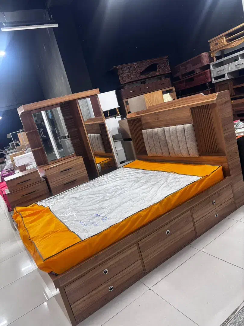 تخت خواب / سرویس ۲ نفره/اقساط ۱۲ ماه/کد ۰۹۱|تخت و سرویس خواب|قشم, |دیوار