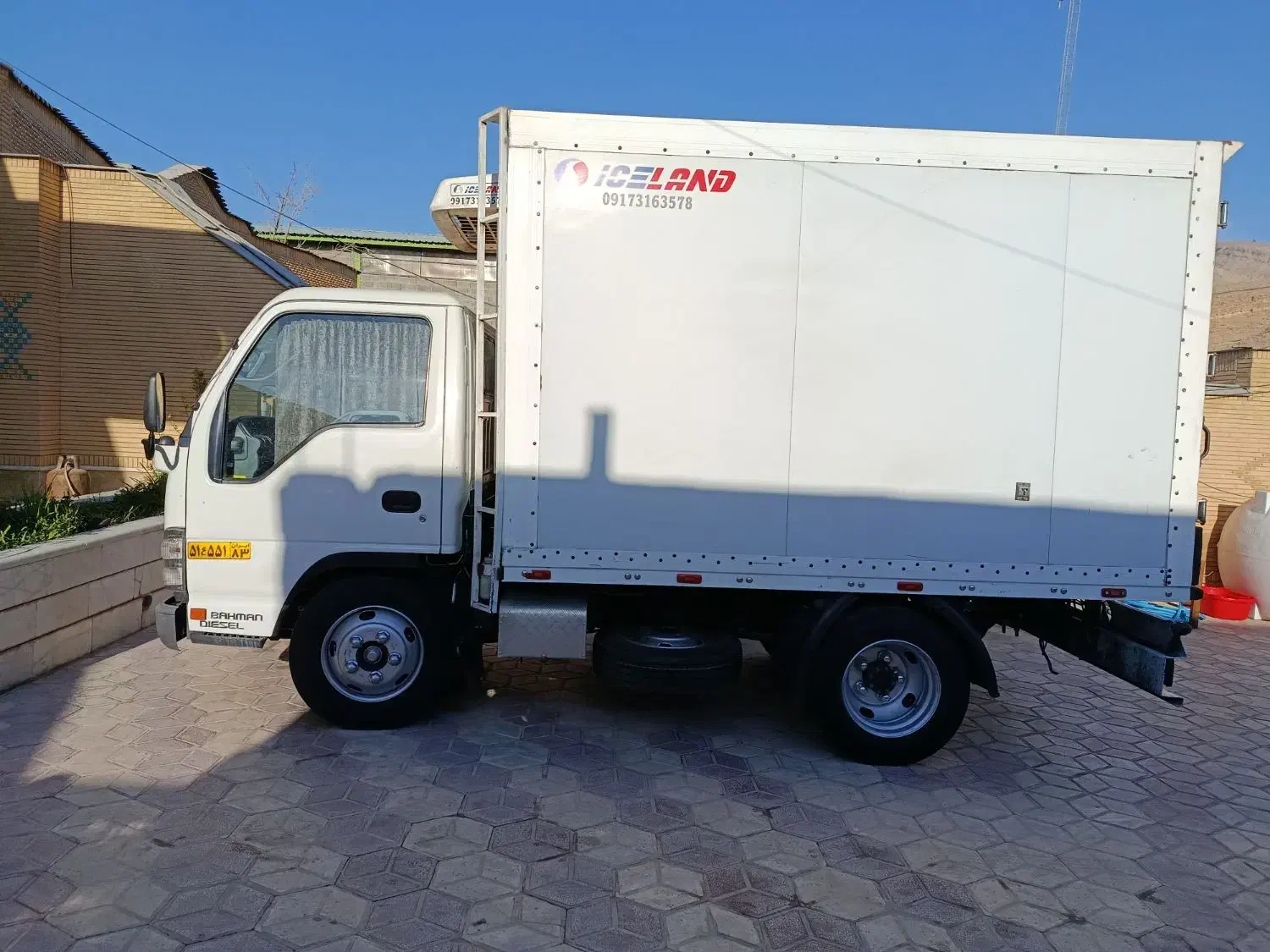 ایسوزو 5200 یخچال|خودرو سنگین|شیراز, بید زرد|دیوار