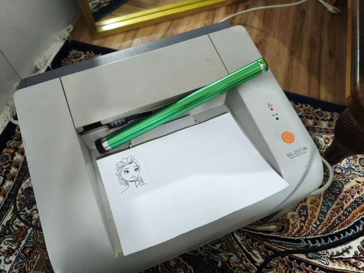 یک عدد پرینتر سامسونگ 2571N لیزری سیاه سفید|پرینتر، اسکنر، کپی، فکس|گلستان (تهران), |دیوار