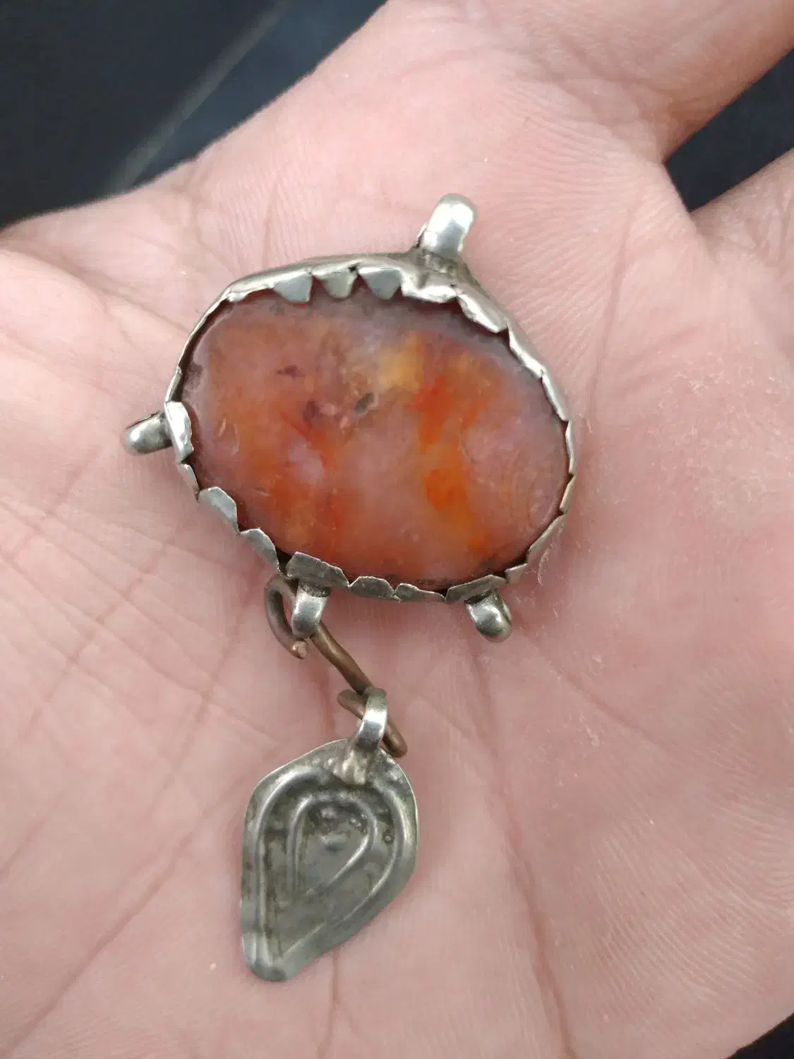 پلاک قاجاری عقیق یمن|کلکسیون اشیاء عتیقه|جیرفت, |دیوار