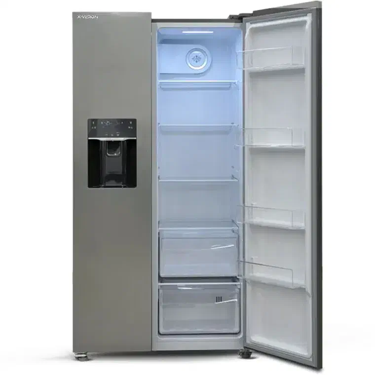 یخچال فریزر ساید بای ساید ایکس ویژن مدلHS600|یخچال و فریزر|آزادشهر, |دیوار