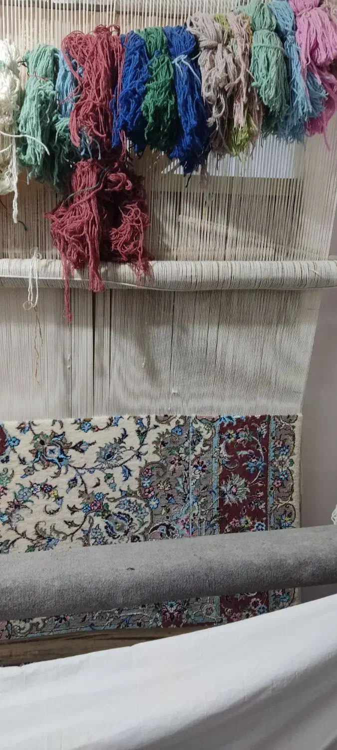 قالی نصفه|فرش|کاشان, لتحر|دیوار