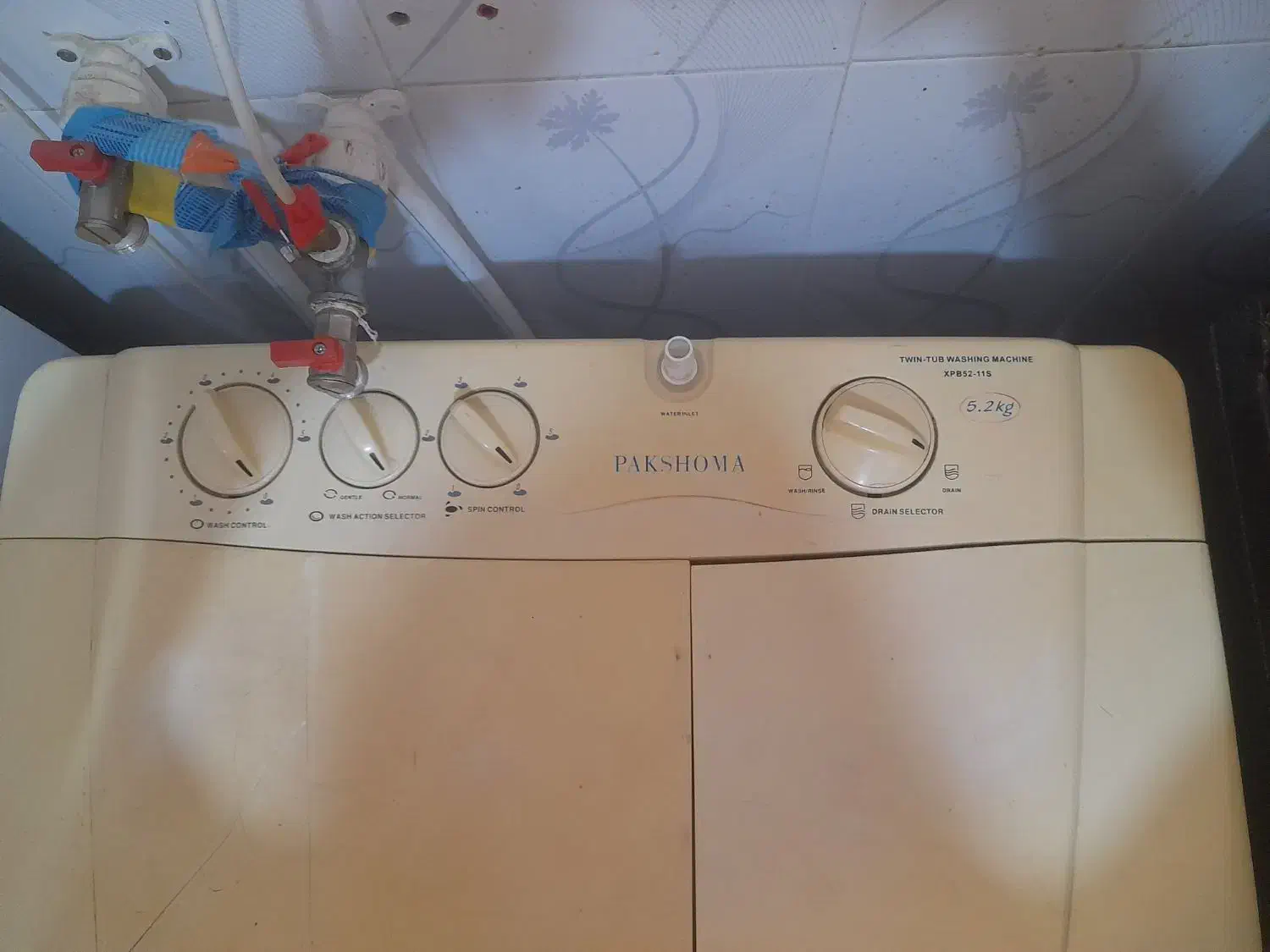 ماشین لباسشویی دوقلو کاملن سالم|ماشین لباسشویی و خشک‌کن لباس|تربت جام, شهرک معلم|دیوار