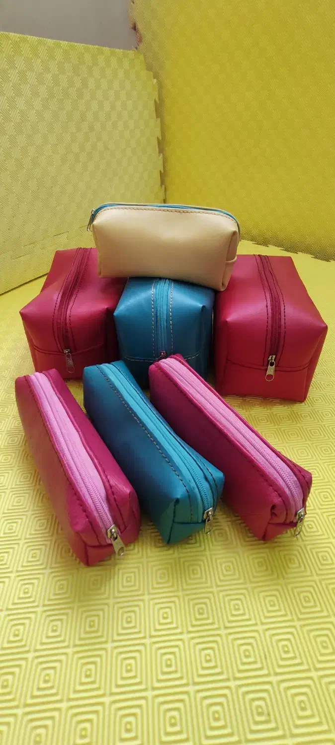 کیف لوازم آرایشی و جا مدادی چرم|کیف، کفش، کمربند|بهبهان, |دیوار