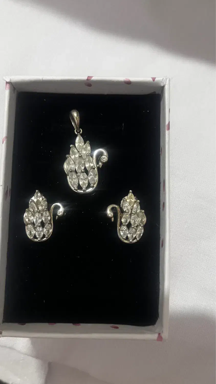 نیم ست نقره|جواهرات|ساوه, |دیوار