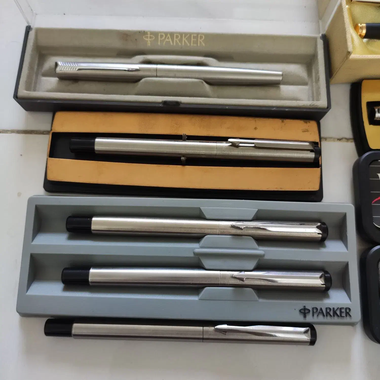 ۱۳تا خودنویس ۳تاش پارکر۴۵ یکی مولانا ۴تا پارکر|لوازم التحریر|ری, حمزه‌آباد|دیوار