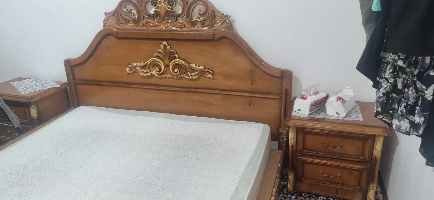 تخت خواب نوجوان وبزرگسال|تخت و سرویس خواب|خرم‌آباد, |دیوار