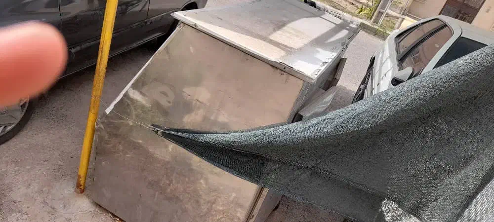 فروش یخچال ویترینی خوابیده آزمایش با موتور دانفوس|فروشگاه و مغازه|سیرجان, |دیوار