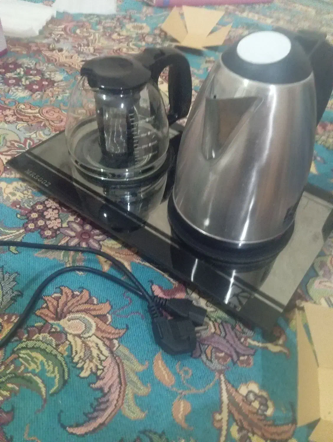 چای ساز برقی|سماور، چای‌ساز، قهوه‌ساز|قیدار, |دیوار