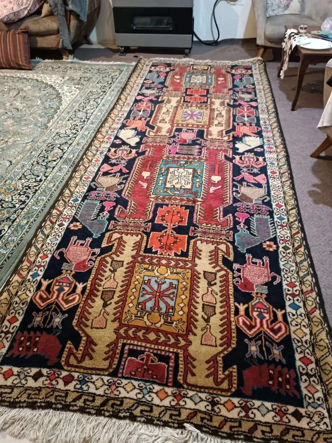 فرش دست بافت تبریز|فرش|باغستان, |دیوار