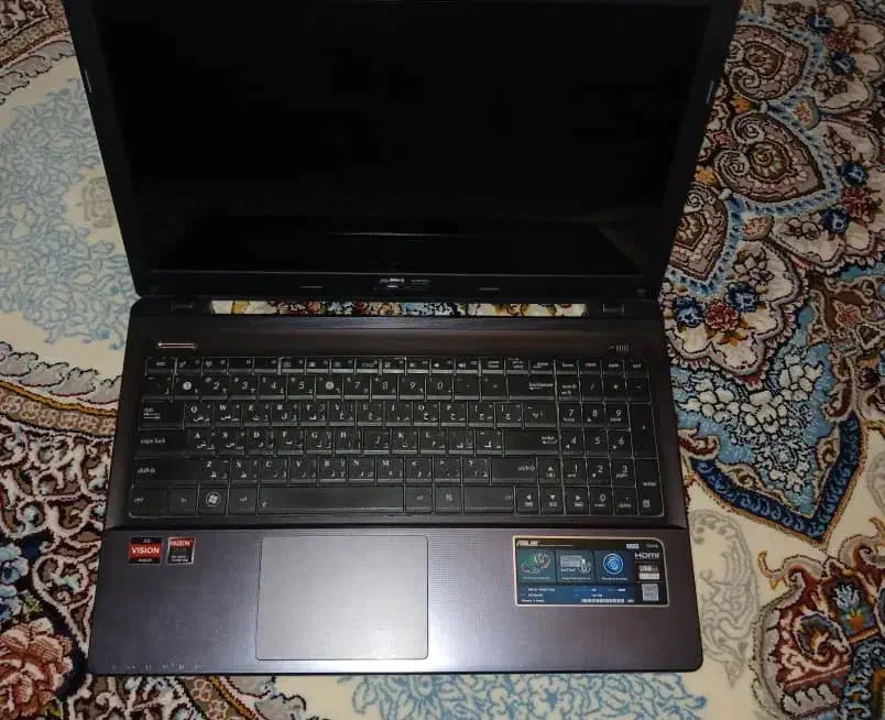 لپ تاپ نیازمند تعمیر ایسوس با شارژر و باطری|رایانه همراه|قزوین, |دیوار