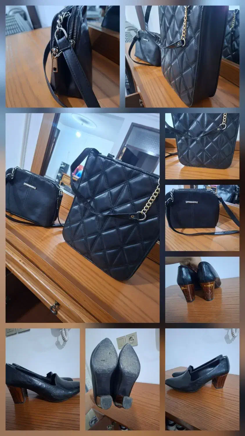 کیف کفش اداری|کیف، کفش، کمربند|فاروج, |دیوار