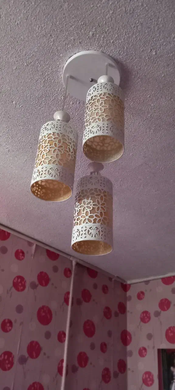 چراغ خواب و لوستر|لوستر و چراغ آویز|مشهد, کوشش|دیوار