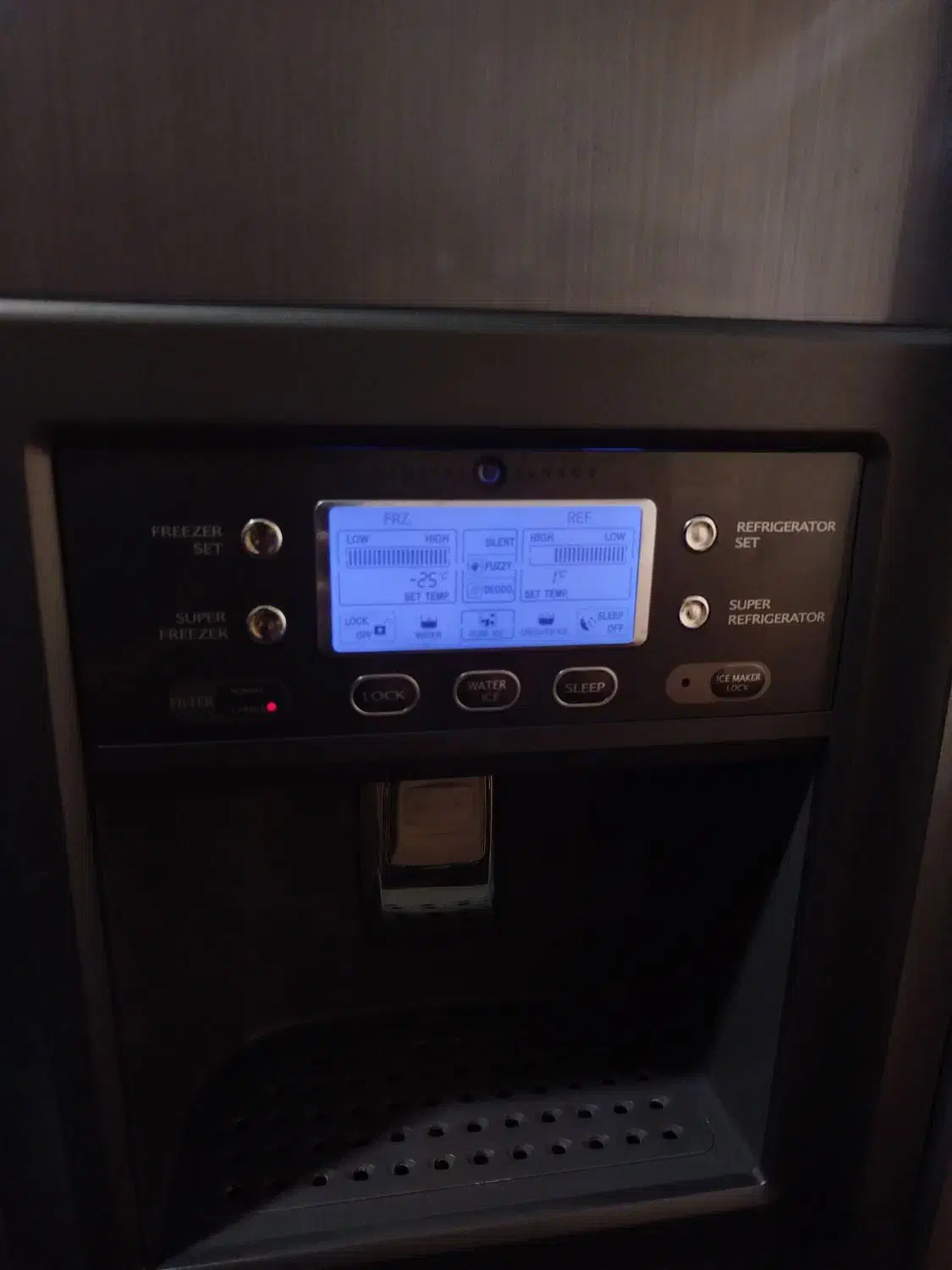 یخچال دوو ساید بای ساید 2411 سیلور|یخچال و فریزر|شیراز, فرگاز|دیوار