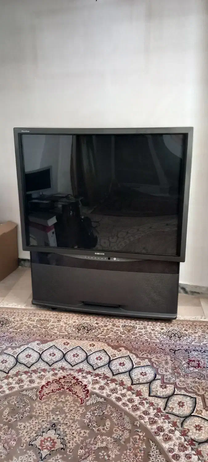 تلویزیون 52سامسونگ پروجکشن ، آنتیک و نوستالژی|تلویزیون و پروژکتور|بومهن, |دیوار