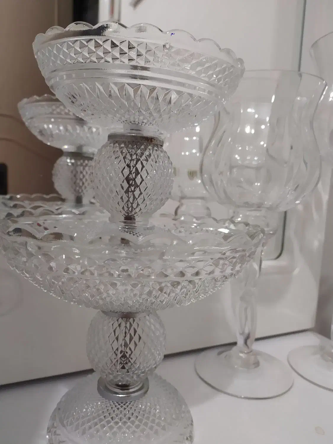 ظروف کریستال باکارات|ظروف سرو و پذیرایی|رشت, یخسازی|دیوار