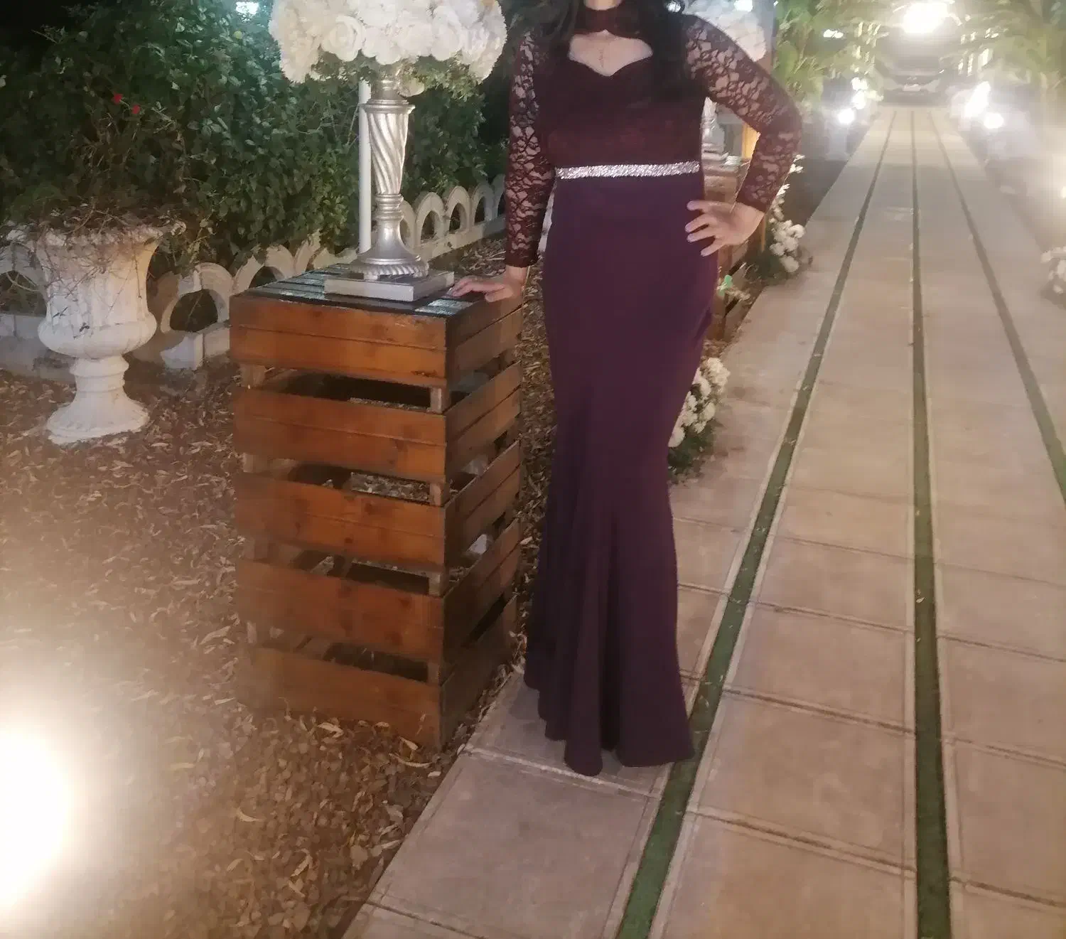 لباس مجلسی بلند ماکسی از سایز40 تا 44 میخوره|لباس|سیاهکل, |دیوار