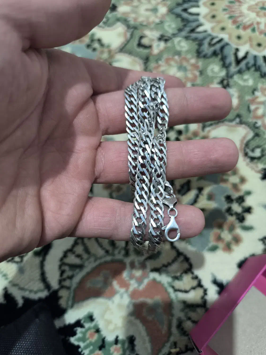 زنجیر نقره|جواهرات|خمین, |دیوار