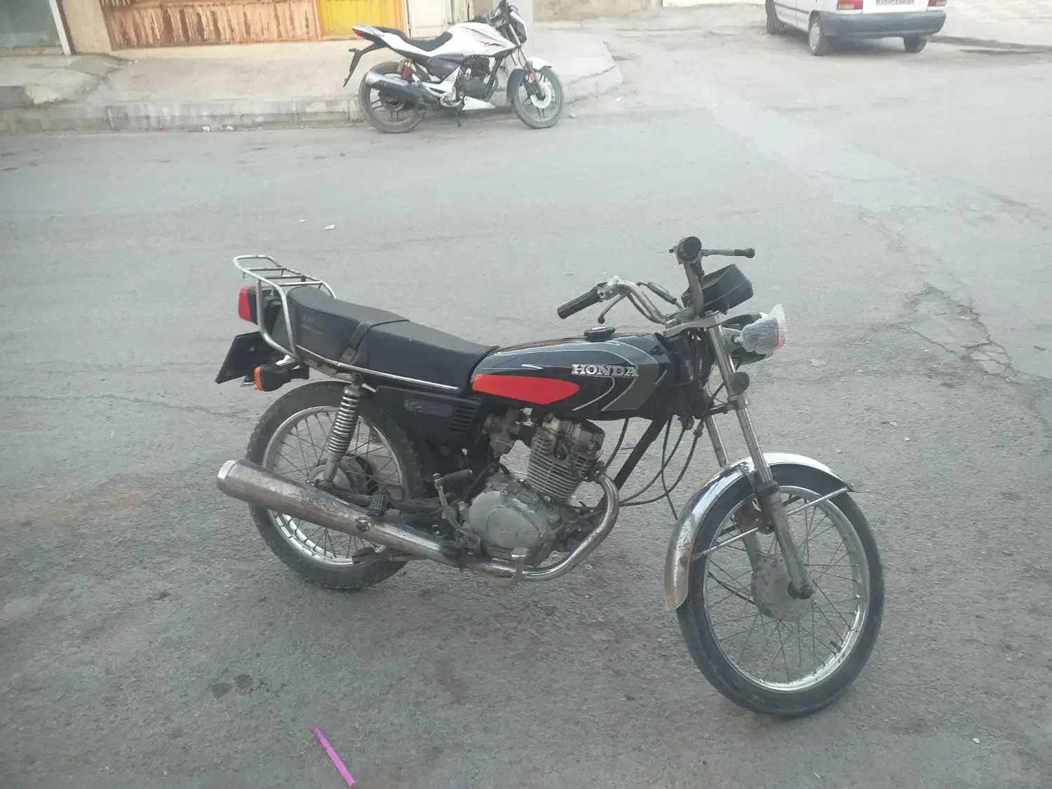 موتورسیکلت ۱۲۵|موتورسیکلت|خمیر, |دیوار