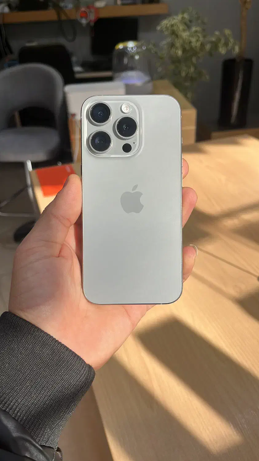 ایفون ۱۵پرو ۱۲۸گیگ نچرال|موبایل|خوی, |دیوار