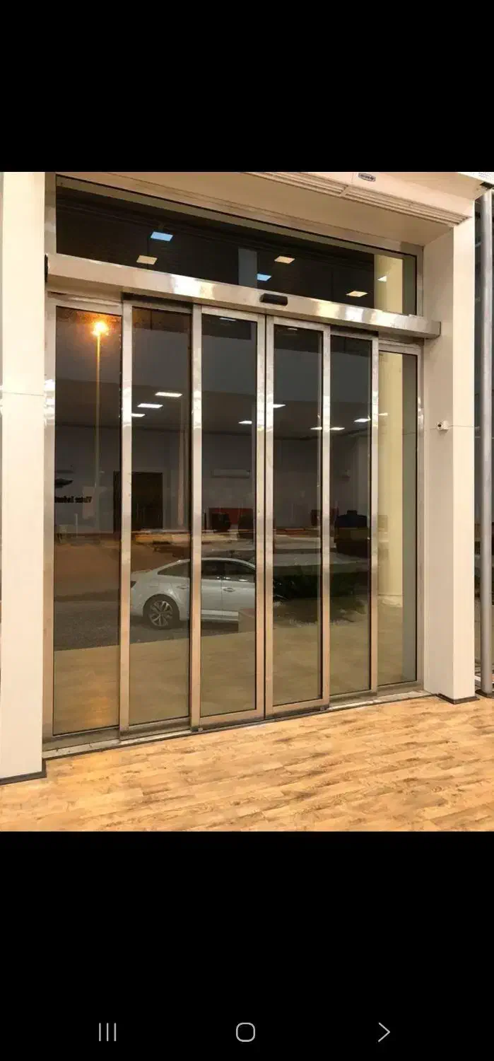 در برقی شیشه ای ، جک برقی ، رول آپ|مصالح و تجهیزات ساختمان|کرج, عظیمیه|دیوار