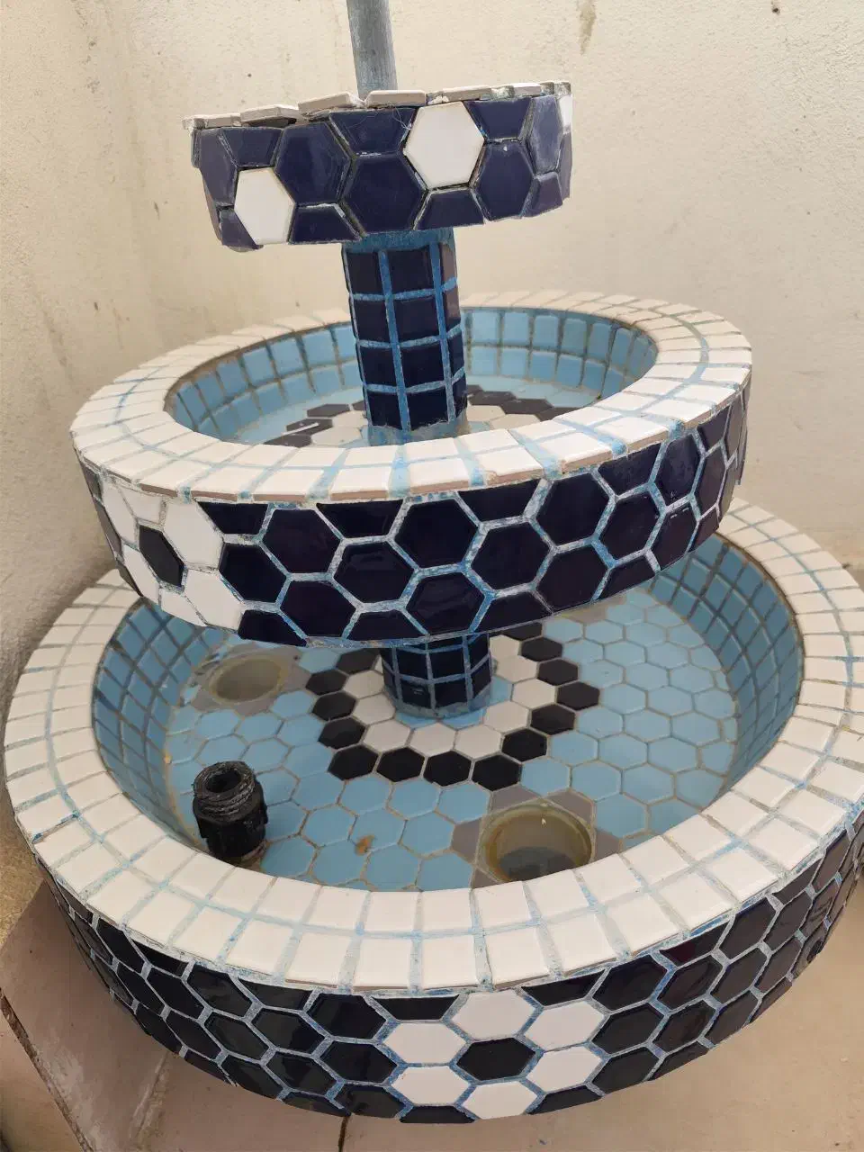 حوض سه طبقه|مجسمه، تندیس، ماکت|پاکدشت, پاکدشت (مامازند)|دیوار