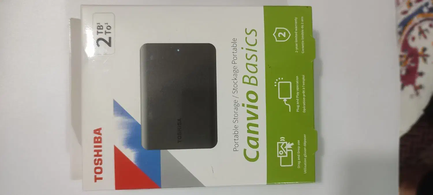 هارد اکسترنال توشیبا|قطعات و لوازم جانبی رایانه|بابل, |دیوار