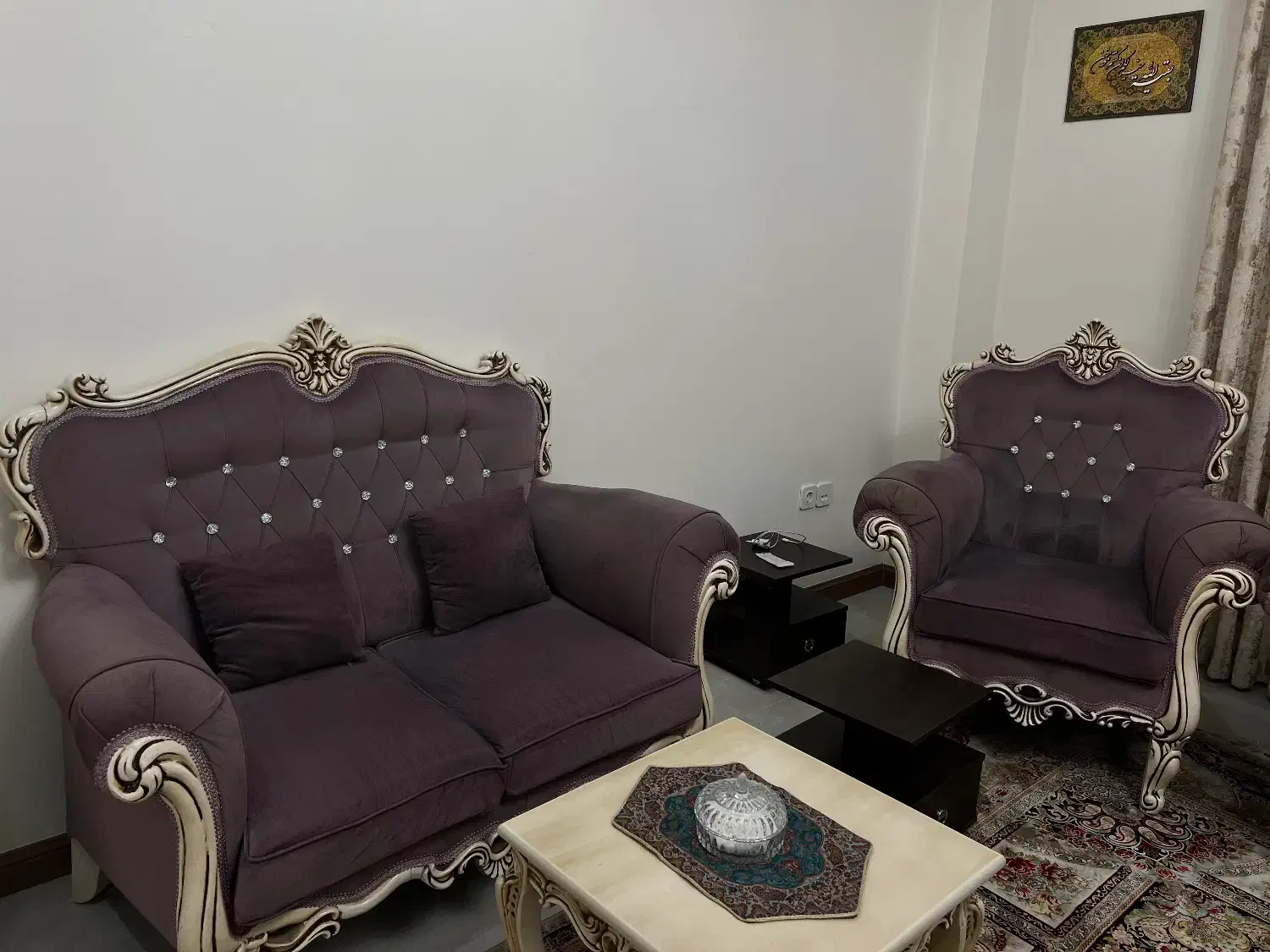 مبل استیل|مبلمان خانگی و میز عسلی|رشت, استادسرا|دیوار