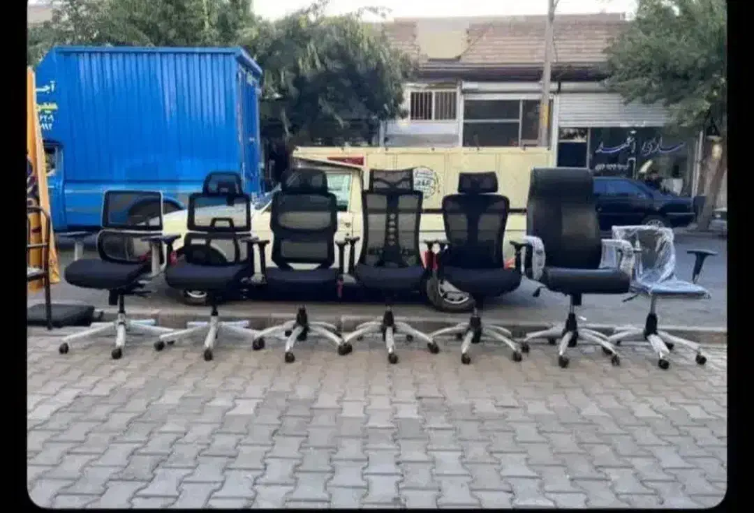 میز LShaped//صندلی مدیریت/میزمدولار/صندلی اداری|دفتر کار|قروه, |دیوار