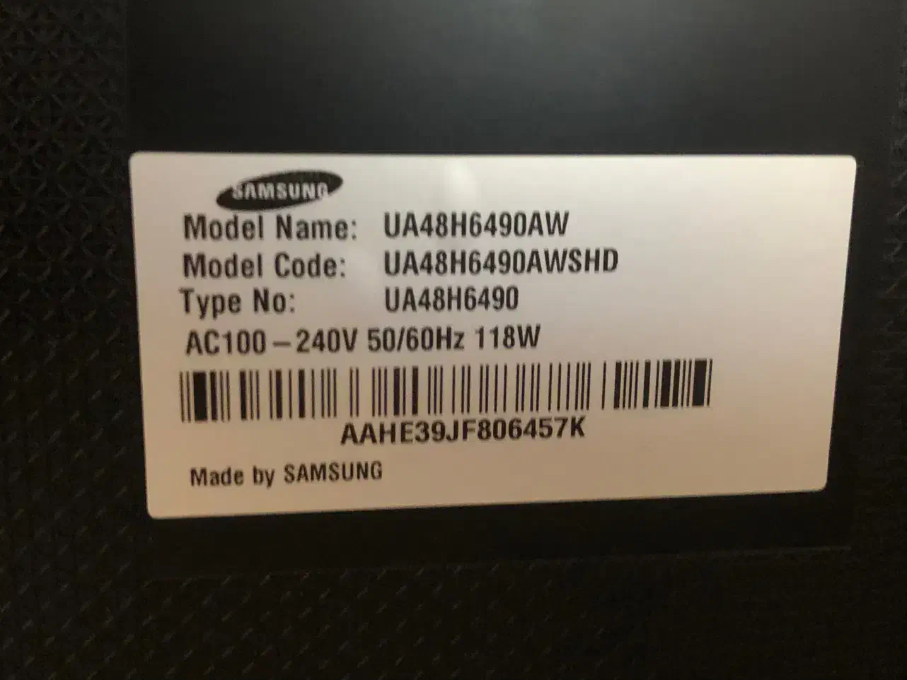 تلویزیون ۴۸ اینچ سامسونگ فول اچ دی ۳ بعدی|تلویزیون و پروژکتور|نوشهر, |دیوار