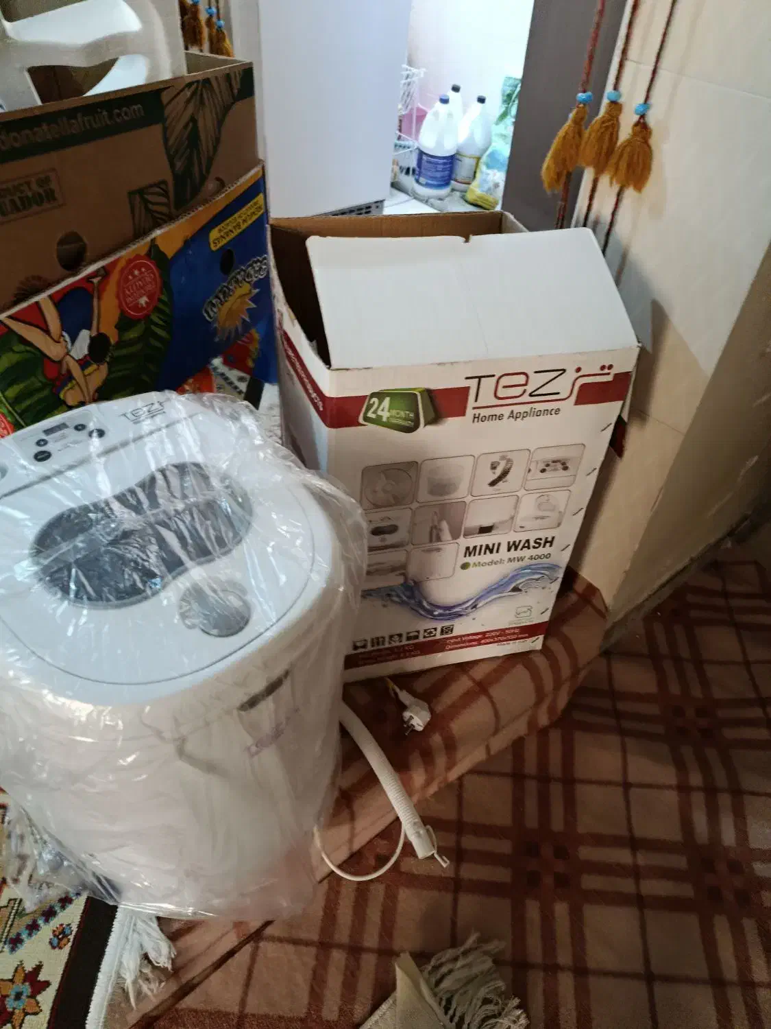 لباس شویی مینی واش بزند ایرانی|ماشین لباسشویی و خشککن لباس|بروجرد, |دیوار